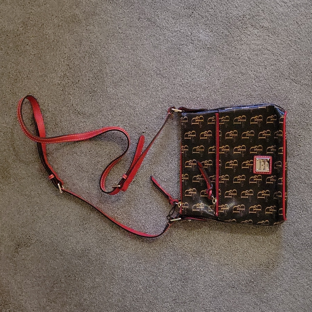 Dooney & Bourke Red Letter Carrier Bag